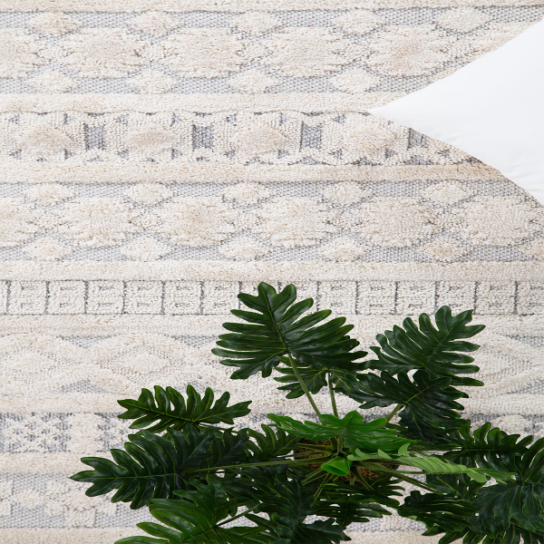 Χαλί (160x230) Royal Carpet La Casa 727A White/L.Grey