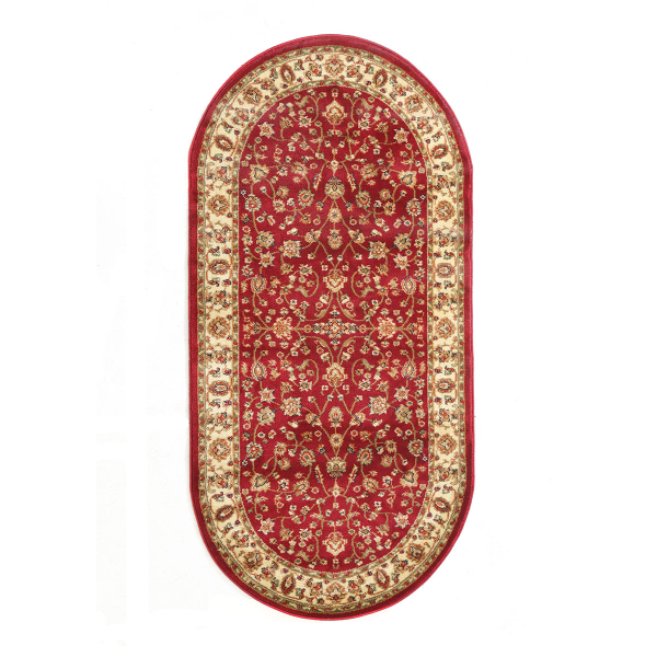 Οβάλ Χαλί Διαδρόμου (70x150) Royal Carpet Olympia 4262C Red