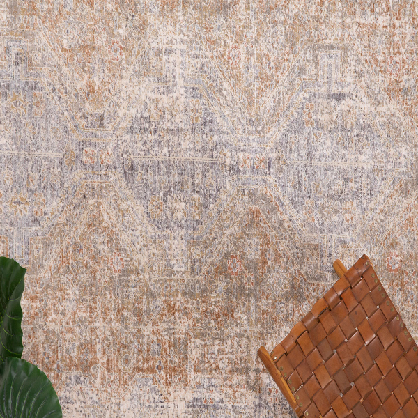 Στρογγυλό Χαλί (Φ180) Royal Carpet Sangria 9381Α