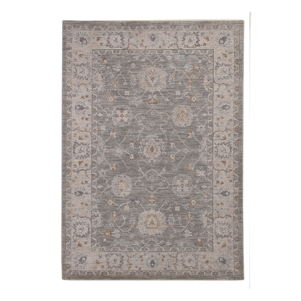 Χαλί (140x190) Royal Carpet Tabriz 662 D.Grey