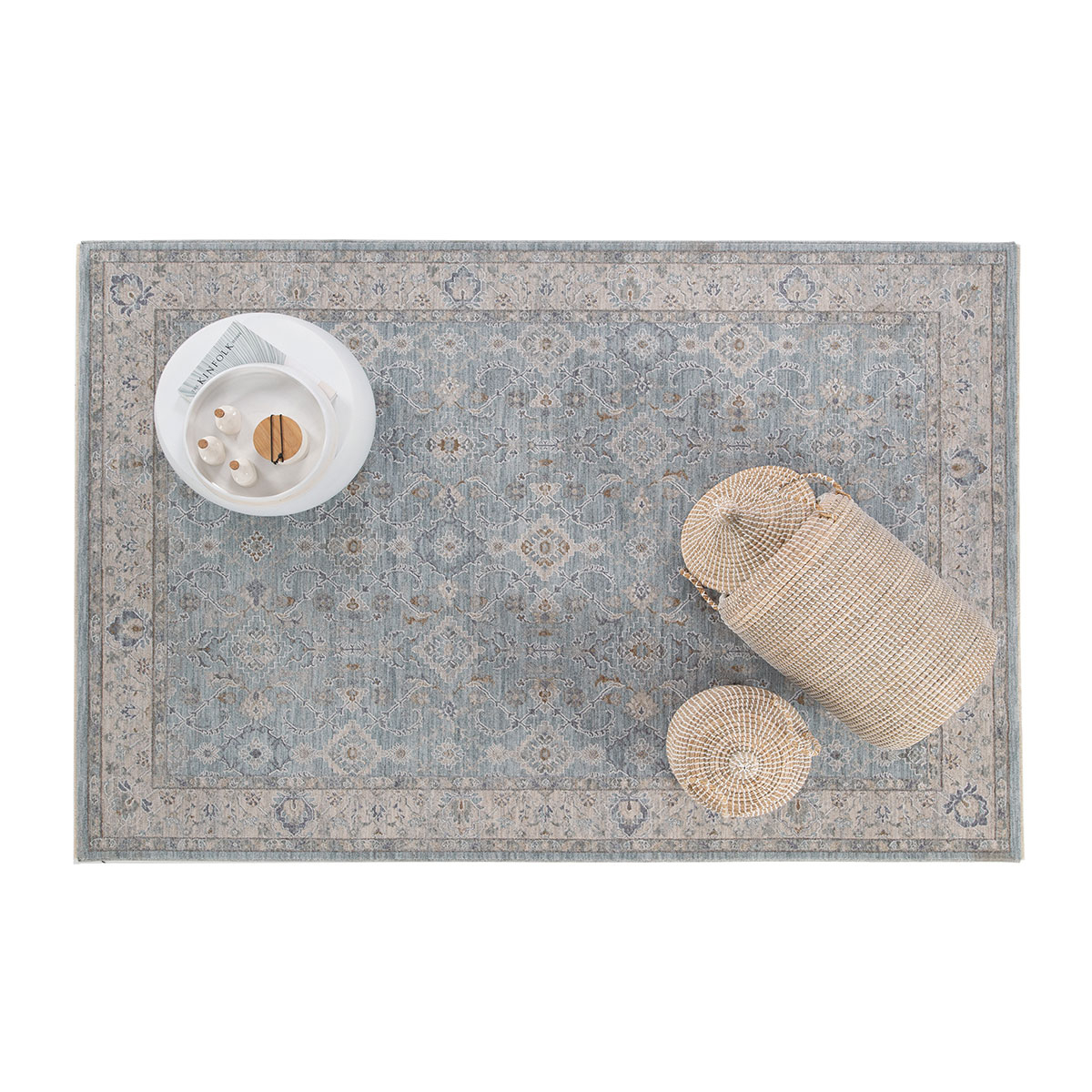 Χαλί (160X230) Royal Carpet Tabriz 839 Blue Home Χαλιά Σαλονιού Spitishop