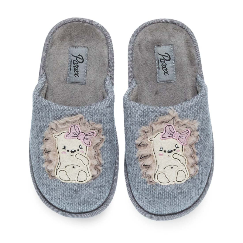 Παντόφλες Γυναικείες Parex 10128084 Γκρι