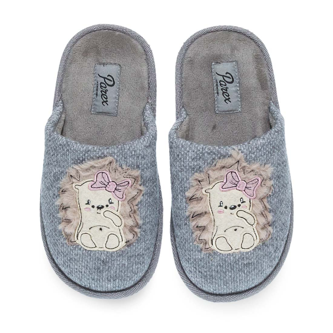 Parex Παντόφλες Γυναικείες Parex 10128084 Γκρι 36/37 36/37