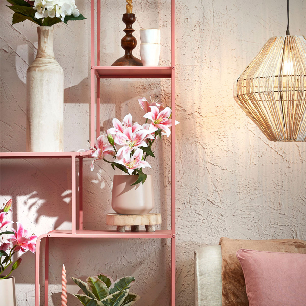 Κασπώ (Φ14x13.5) Edelman Amber Pink Matt 1094377