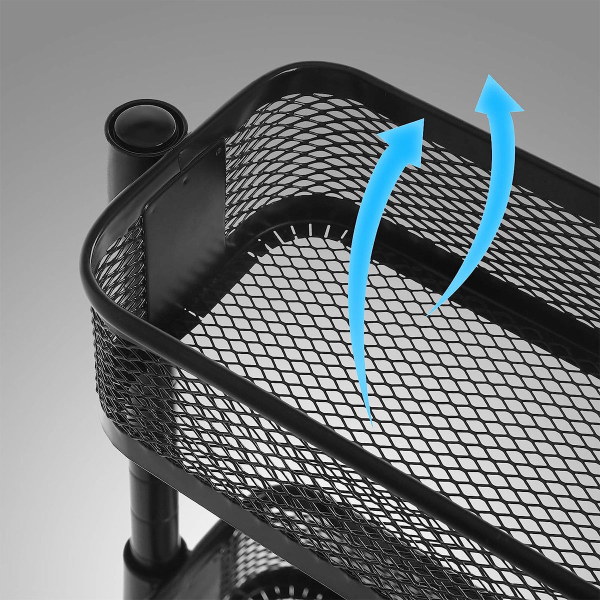 Τρόλεϊ/Ραφιέρα 4 Θέσεων (40.5x13.5x90.6) Songmics BSC065B01