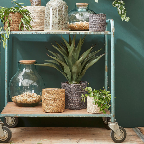 Καλάθι Αποθήκευσης (Φ16x16) Edelman Atlantic Grey 1070045