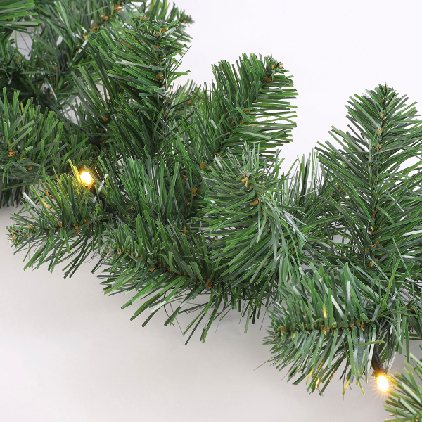Χριστουγεννιάτικη Γιρλάντα Με Led 270εκ./140 Κλαδιά Edelman Norton 1015772