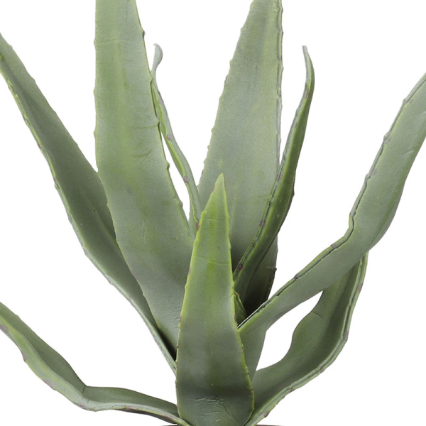 Τεχνητό Φυτό Σε Γλάστρα (Φ16x30) Edelman Aloe Grey 1079779
