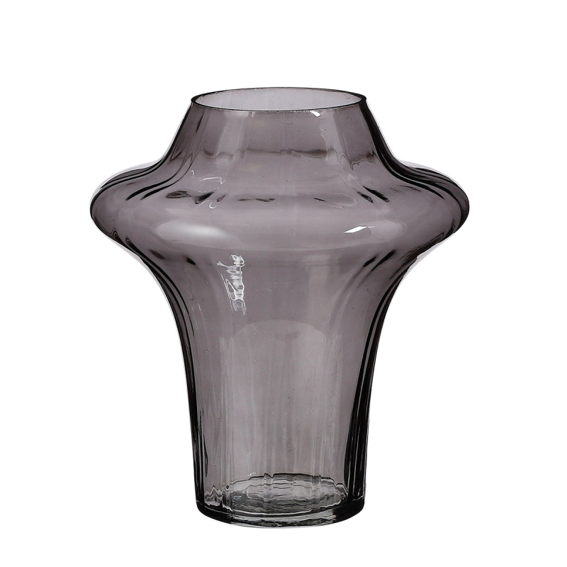 Διακοσμητικό Βάζo (Φ18x20) Edelman Samanta Grey 1122574