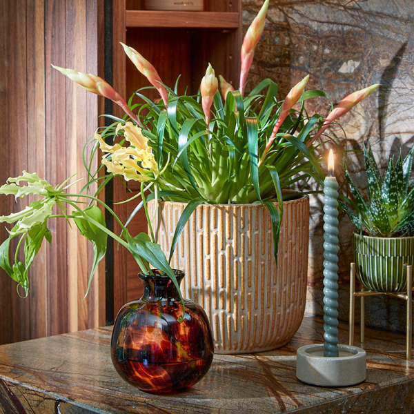 Διακοσμητικό Βάζo (Φ9.5x11) Edelman Toro 1110716