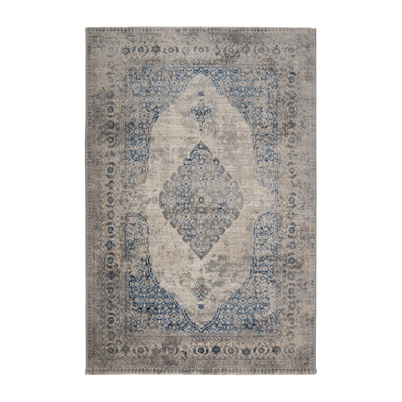 Χαλί (200x290) Βιοκαρπέτ Fanci 173B L Grey L Blue