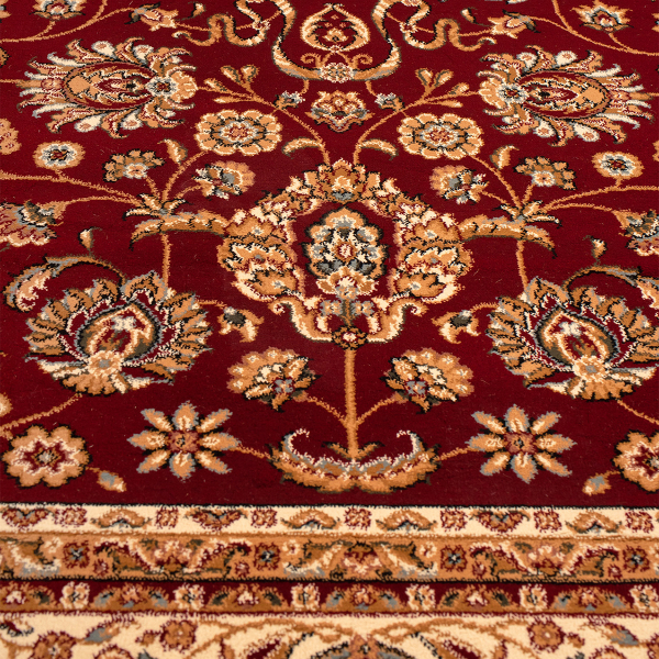 Στρογγυλό Χαλί (Φ180) Βιοκαρπέτ Isfahan 3783B Red/ Cream