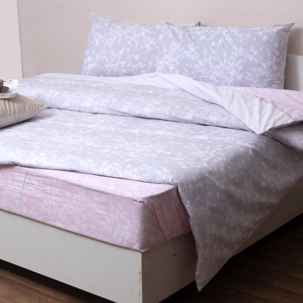 Παπλωματοθήκη Ημίδιπλη (Σετ 180x240) 2 Όψεων Viopros Fresh Αλίκη Ροζ