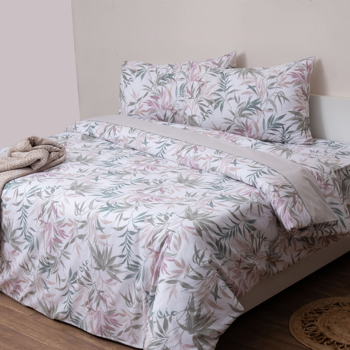 Σεντόνια King Size (Σετ) Viopros Fresh Γκρέτελ Home Λευκά Είδη Κρεβατοκάμαρας Spitishop