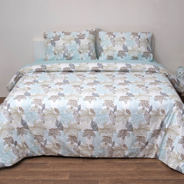 Φανελένια Σεντόνια Μονά (Σετ) Viopros Flannels 2545 Μέντα