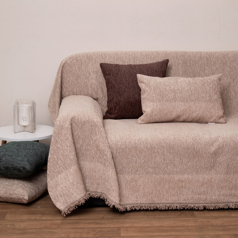 Ριχτάρι Καναπέ Διθέσιου (180x240) Viopros 2213 Μπεζ