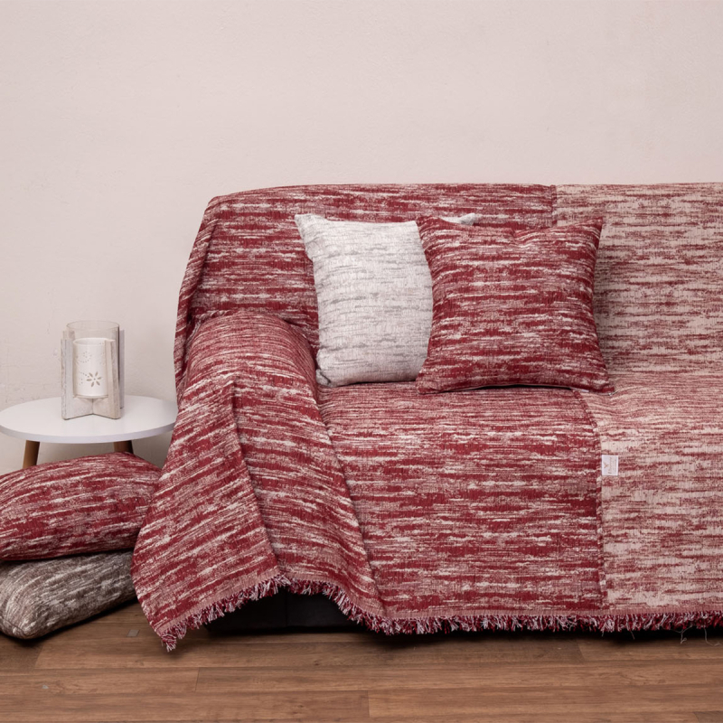 Ριχτάρι Καναπέ Τετραθέσιου 2 Όψεων (180x320) Viopros 2214 Μπορντώ