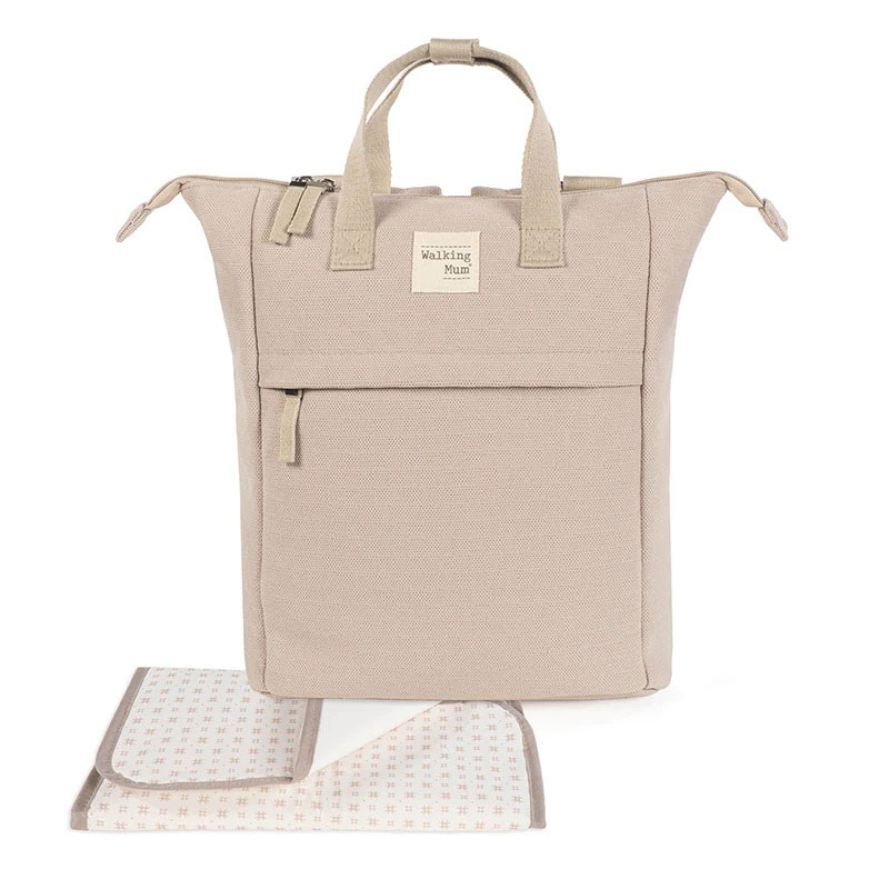 Τσάντα Αλλαξιέρα Backpack (28x12x37) Walking Mum Eco Apricot 264050