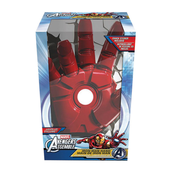 Διακοσμητικό Φωτιστικό Τοίχου LED The Source 3DL Marvel Iron Man Hand 75195