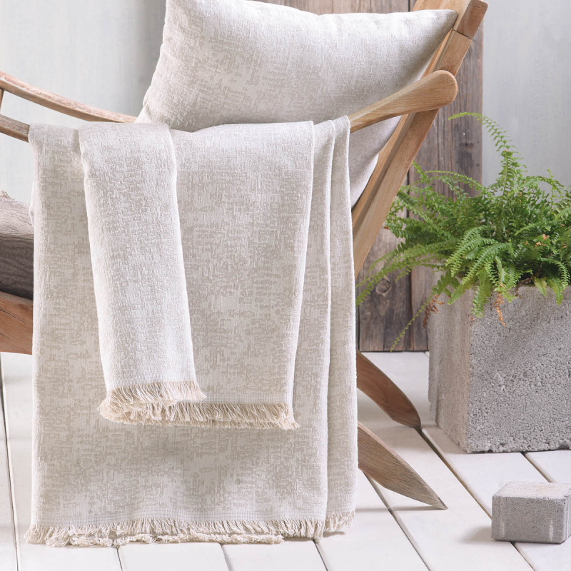 Ριχτάρι Καναπέ Διθέσιου (180x240) Rythmos Totem Ecru