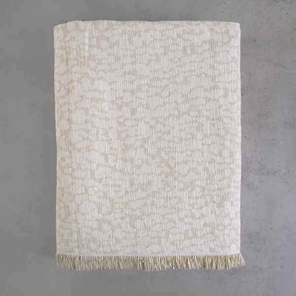 Ριχτάρι Πολυθρόνας (160x180) Rythmos Kober Ecru