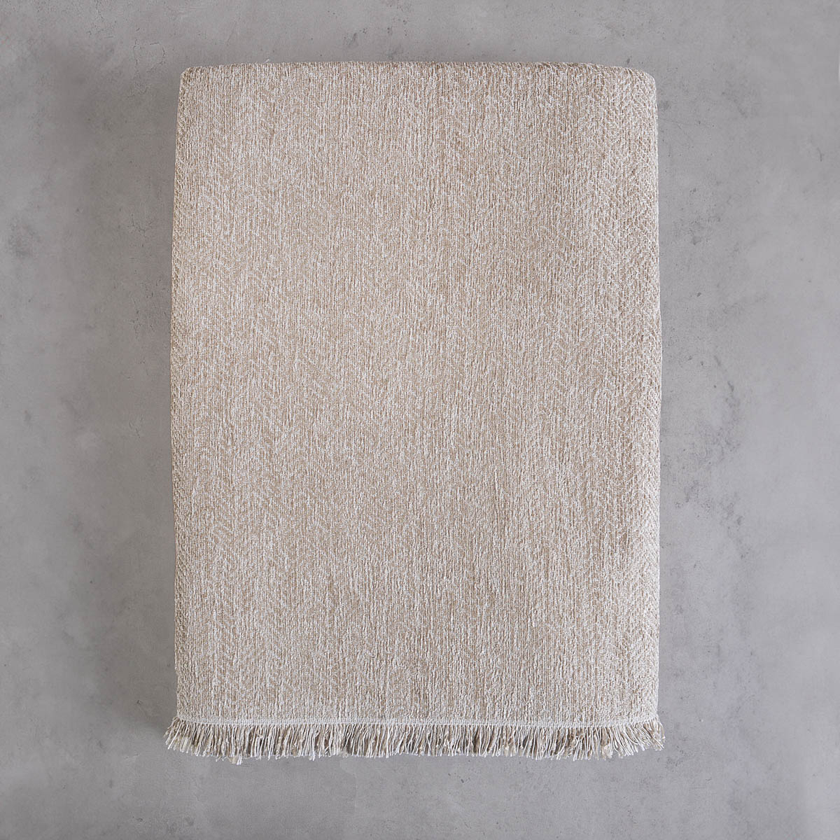 Ριχτάρι Πολυθρόνας (160X180) Rythmos Avida Beige Home Λευκά Είδη Σαλονιού Ριχτάρια Καναπέ Spitishop