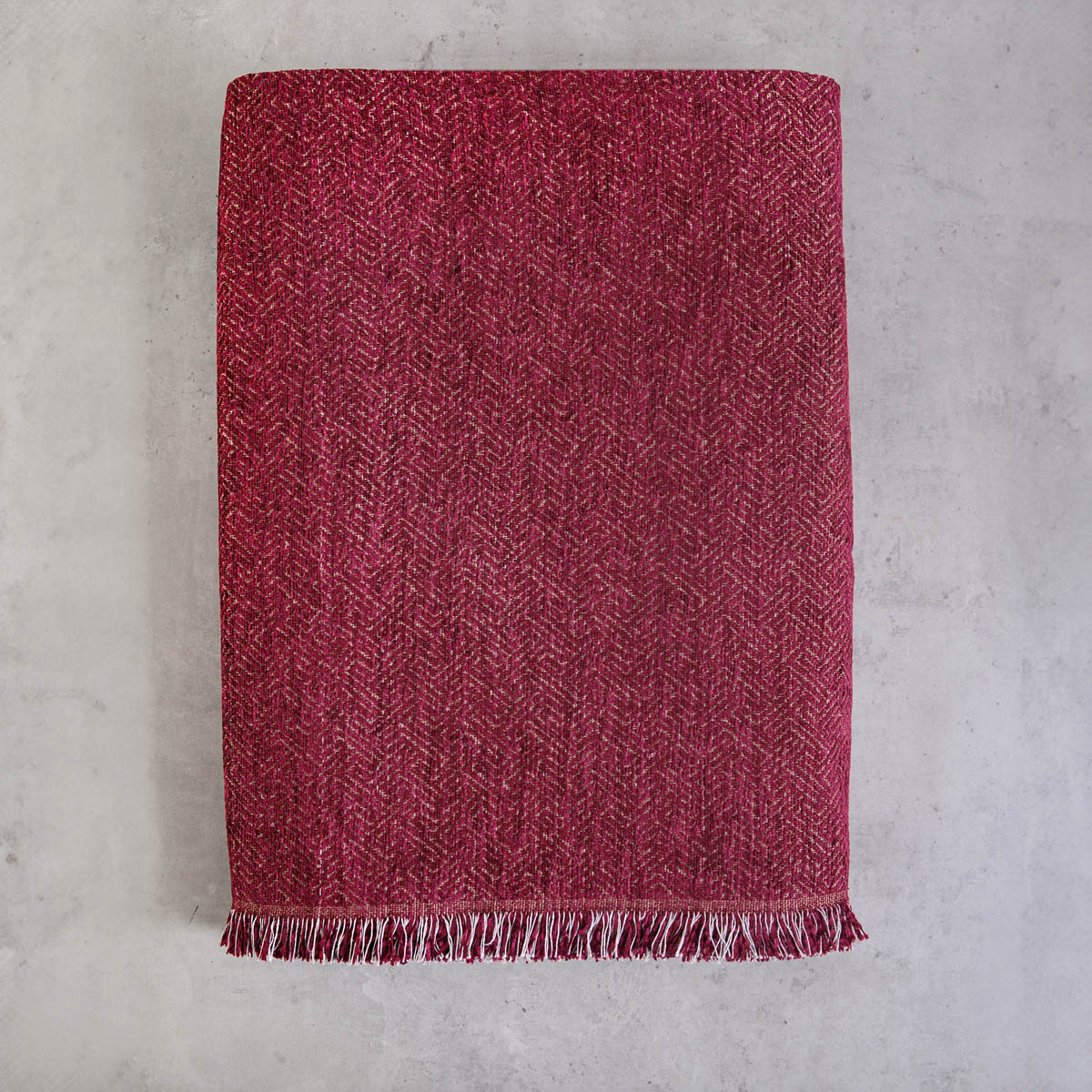 Ριχτάρι Πολυθρόνας (160X180) Rythmos Avida Bordeaux Home Λευκά Είδη Σαλονιού Ριχτάρια Καναπέ Spitishop