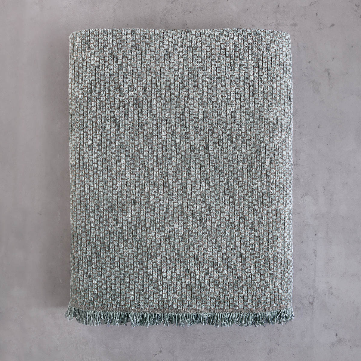 Ριχτάρι Πολυθρόνας (160X180) Rythmos Honey Brown - Grey Home Λευκά Είδη Σαλονιού Ριχτάρια Καναπέ Spitishop
