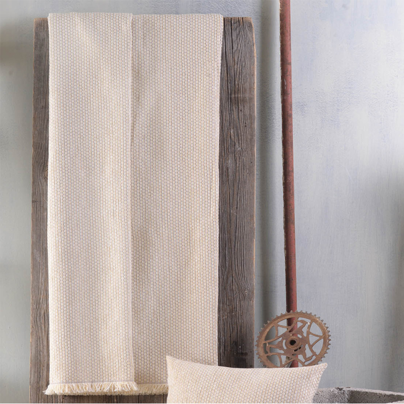 Ριχτάρι Καναπέ Διθέσιου (180x240) Rythmos Honey Ecru - Yellow