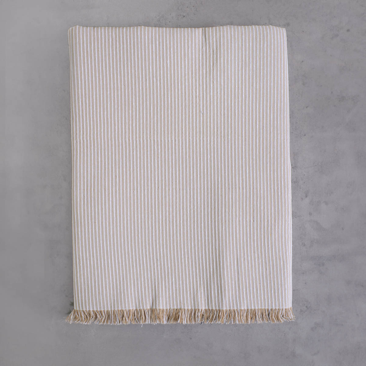 Ριχτάρι Καναπέ Διθέσιου (180X240) Rythmos Hatton Beige Home Λευκά Είδη Σαλονιού Ριχτάρια Spitishop