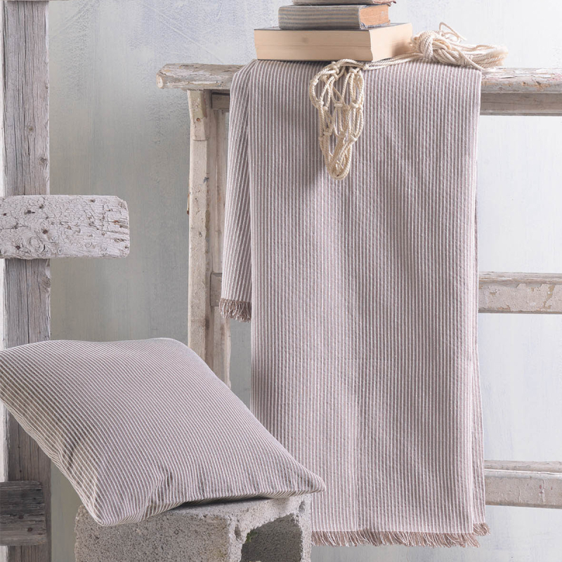 Ριχτάρι Καναπέ Τριθέσιου (180x280) Rythmos Hatton Brown