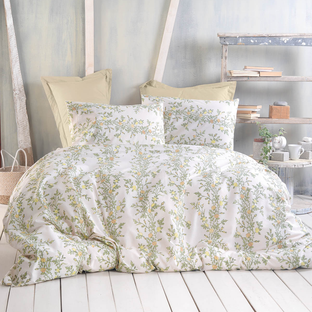 Rythmos Home Σεντόνια King Size (Σετ) Rythmos Next Talia Yellow