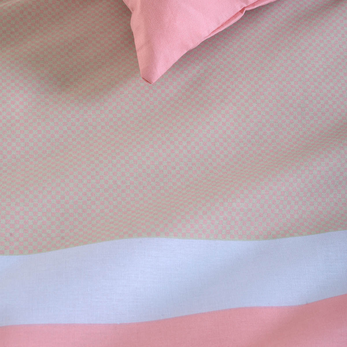 Σεντόνια King Size (Σετ) Rythmos Next Savoy Pink Home Λευκά Είδη Κρεβατοκάμαρας Spitishop