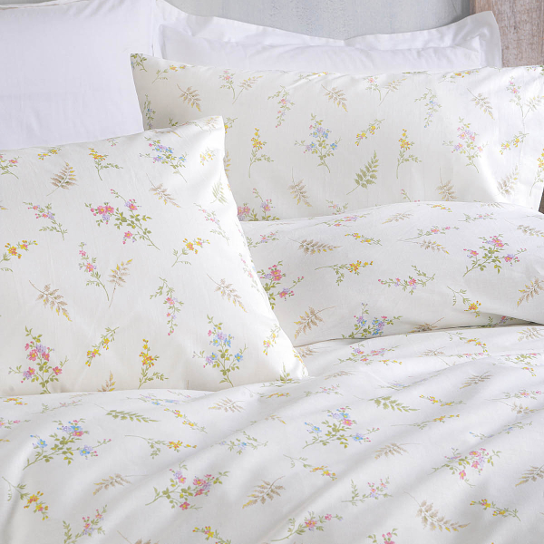 Σεντόνια Μονά (Σετ) Rythmos Nova Fern Ecru