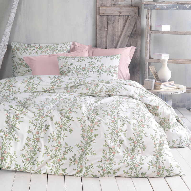 Κουβερλί Μονό (Σετ 160x240) Rythmos Next Talia Pink