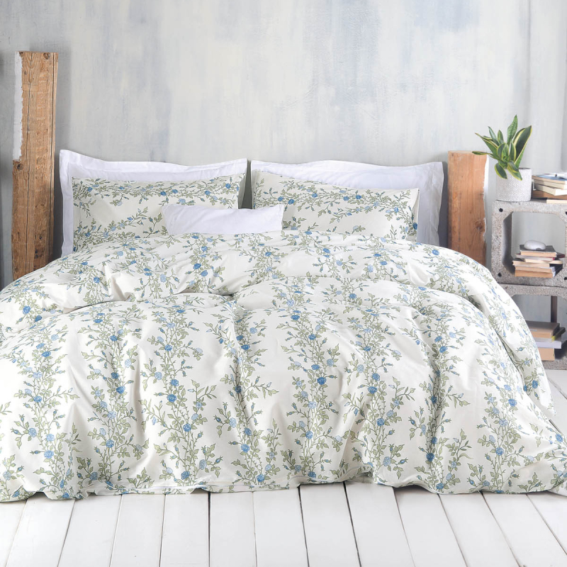 Κουβερλί Μονό (Σετ 160x240) Rythmos Next Talia Blue