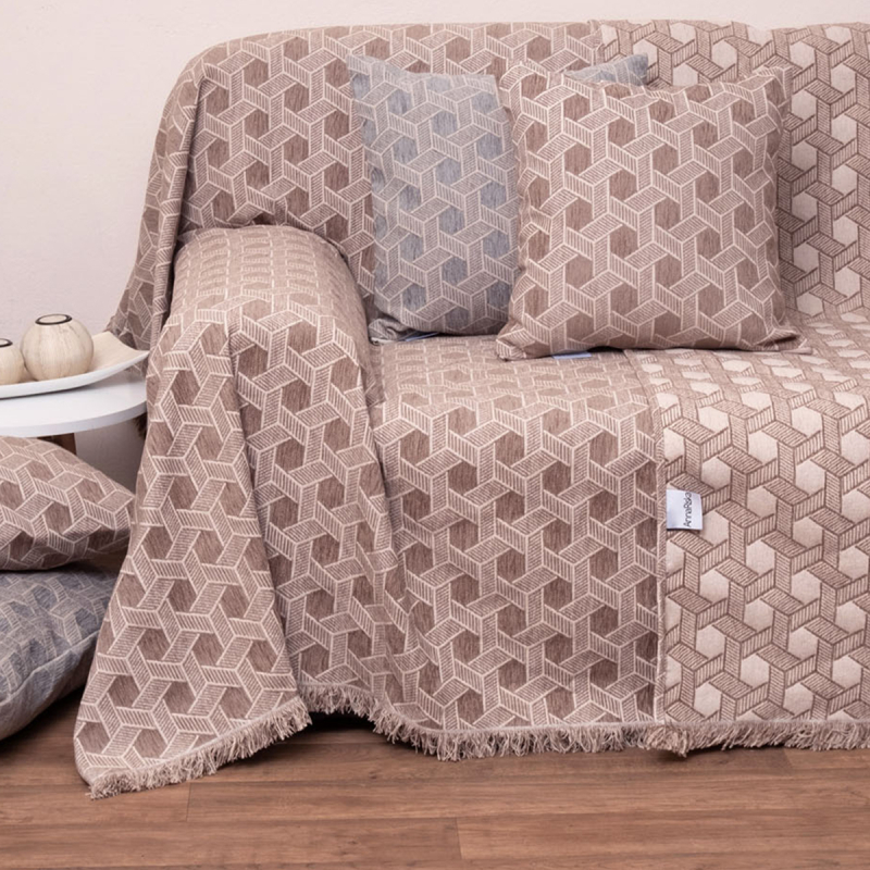 Ριχτάρι Καναπέ Τριθέσιου 2 Όψεων (180x280) Anna Riska 1450 Linen