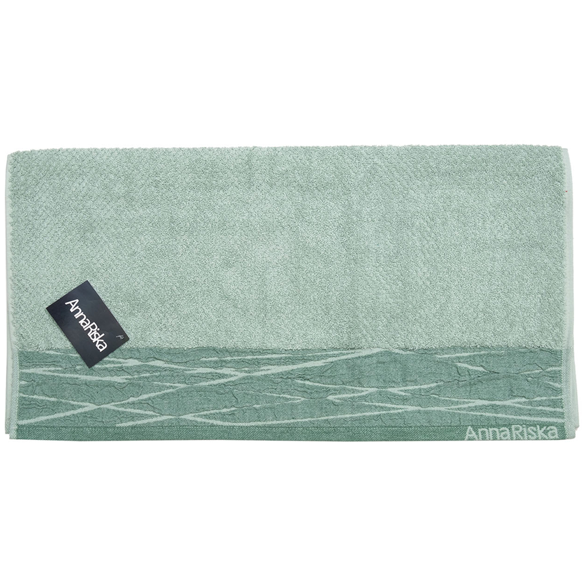Πετσέτες Μπάνιου (Σετ 3Τμχ) Anna Riska Nefeli Mint 600Gsm Home Λευκά Είδη Spitishop