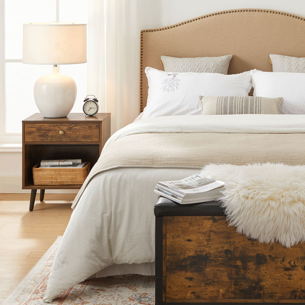 Κομοδίνο Με Συρτάρι & Ράφι (50x40x58) Vasagle LET71BX