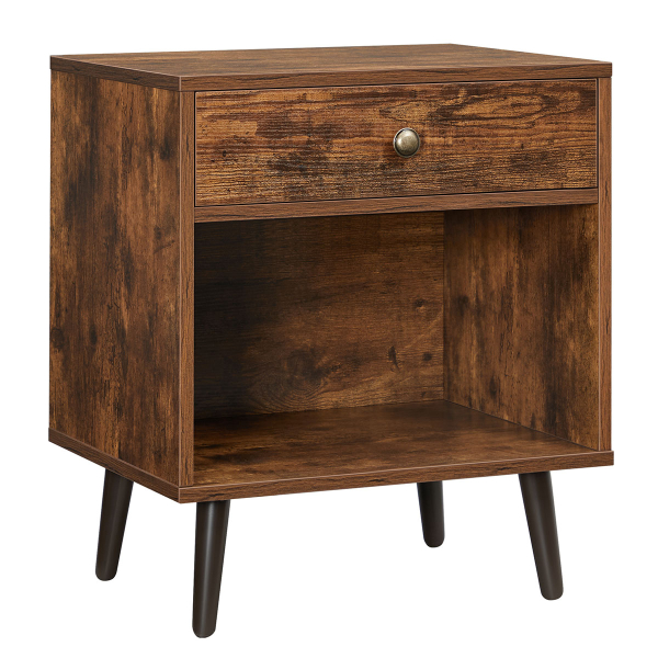 Κομοδίνο Με Συρτάρι & Ράφι (50x40x58) Vasagle LET71BX