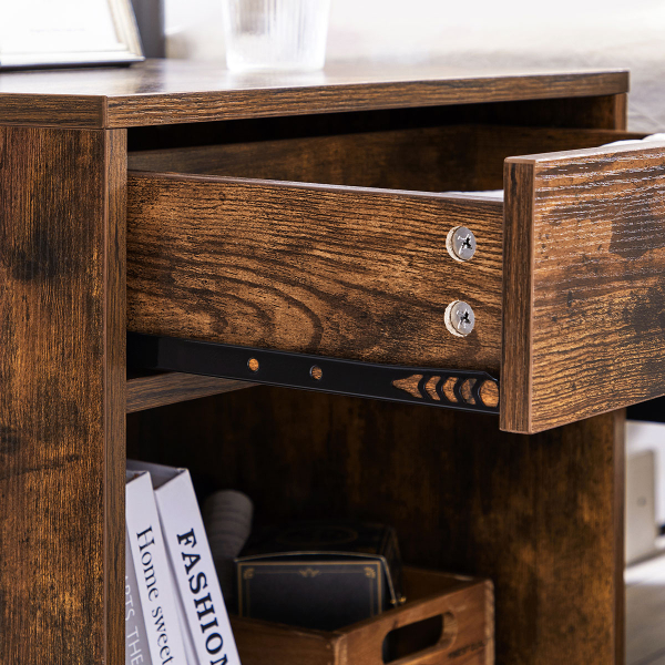 Κομοδίνο Με Συρτάρι & Ράφι (50x40x58) Vasagle LET71BX