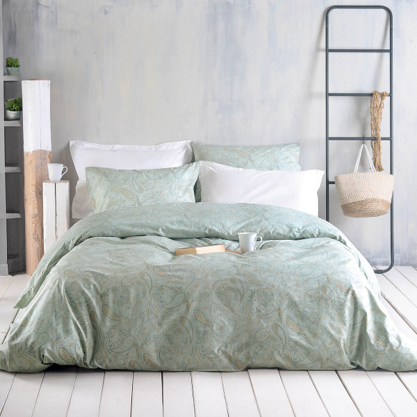 Σεντόνια Μονά (Σετ) Rythmos Symbol Lovetta Green