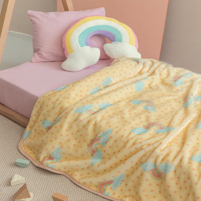 Κουβέρτα Βελουτέ Μονή (160x220) Palamaiki Cloudy