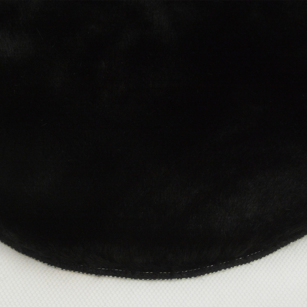 Χαλί Διαδρόμου Γούνινο (80x200) New Plan Puffy FC9 Black