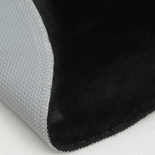 Χαλί Διαδρόμου Γούνινο (80x200) New Plan Puffy FC9 Black