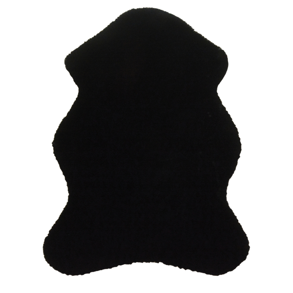 Χαλί Διαδρόμου Γούνινο (80x120) New Plan Puffy FC9 Black