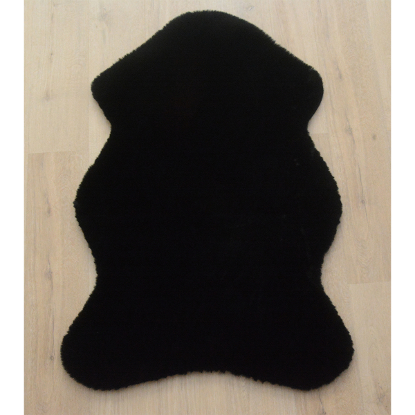 Χαλί Διαδρόμου Γούνινο (80x120) New Plan Puffy FC9 Black