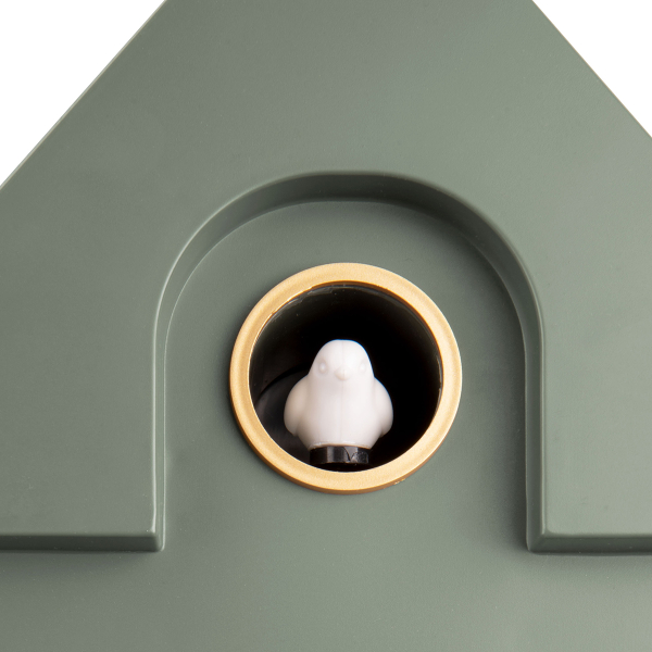 Ρολόι Τοίχου (21.5x8.5x41) Karlsson Cuckoo Jungle Green