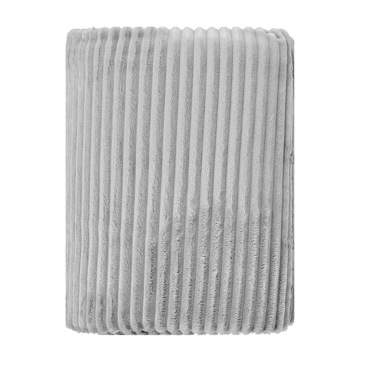 Διακοσμητικό Ριχτάρι Fleece Κουβέρτα Καναπέ (130X180) Kentia Versus Sergio 22 Light Grey Home Λευκά Είδη Σαλονιού Ριχτάρια Spitishop