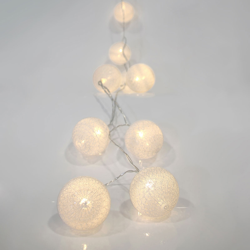 Διακοσμητική Γιρλάντα Μπαταρίας Με 10 LED Φωτάκια Eurolamp 600-11122